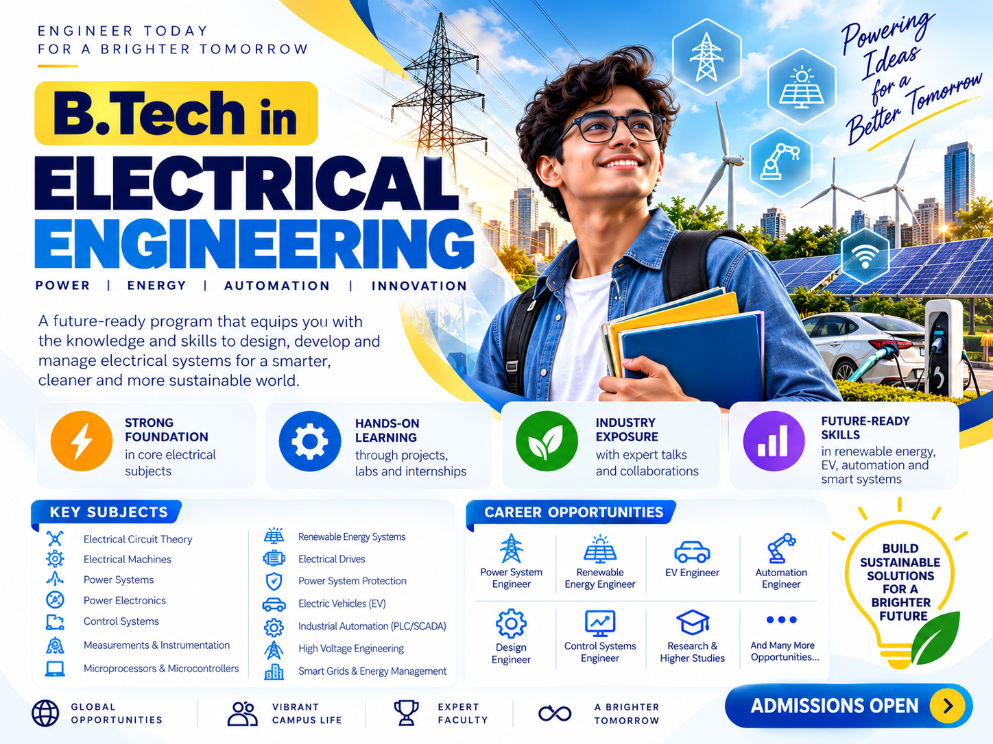 B.Tech in Electrical Engineering (EE)