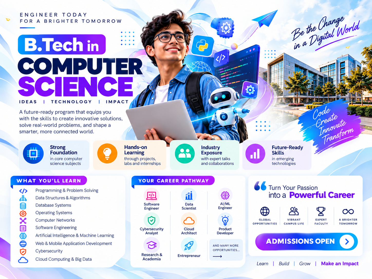 B. Tech in Computer Science